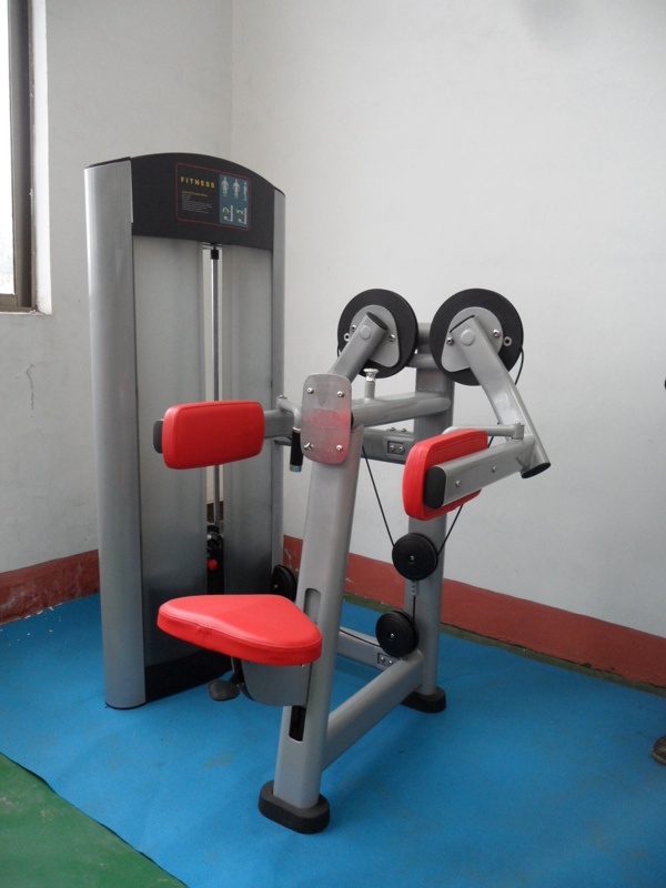 Lateral Workout Machine Steel Lateral Raise Gym Equipment Power Safety Features for Arm Leg ...